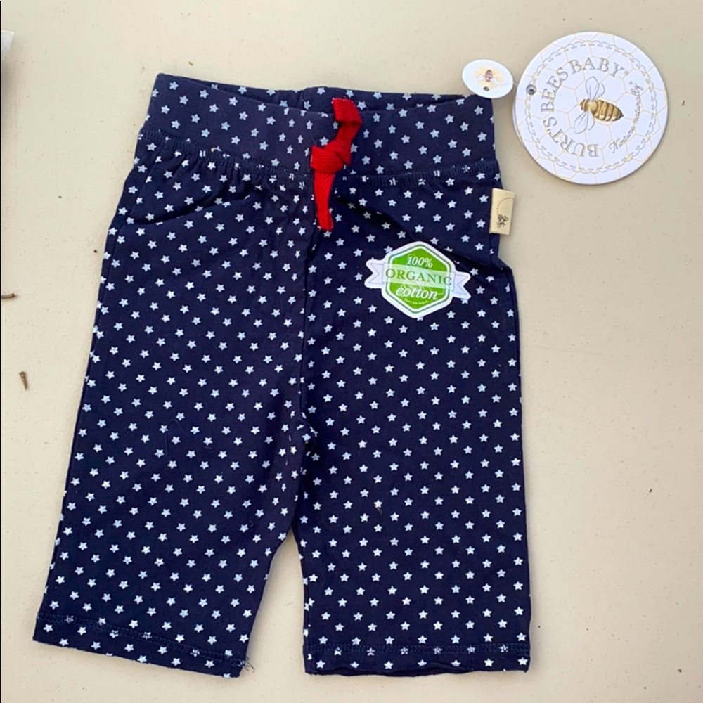 Burts Bees Baby Pants with Stars